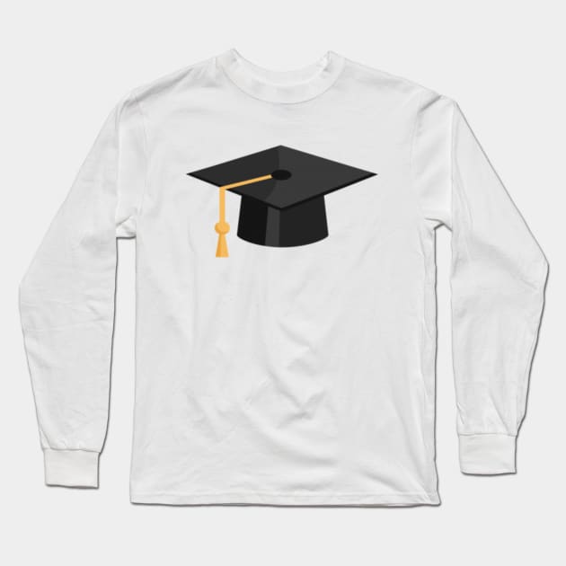 Grad Cap Long Sleeve T-Shirt by SuzuleYT